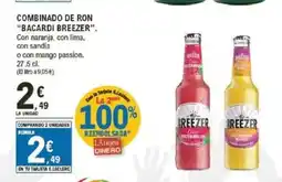 E.Leclerc BACARDI BREEZER Combinado de ron oferta