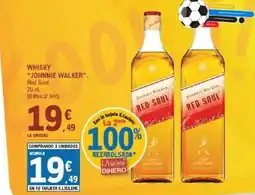 E.Leclerc JOHNNIE WALKER Whisky oferta