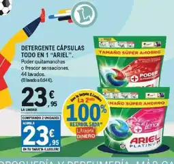 E.Leclerc Detergente cápsulas todo en 1 oferta