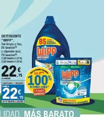 E.Leclerc WIPP Detergente oferta