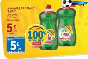 E.Leclerc FAIRY Lavavajillas a mano oferta