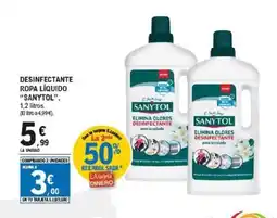 E.Leclerc SANYTOL Desinfectante ropa líquido oferta