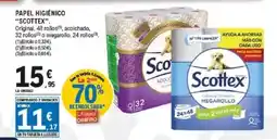 E.Leclerc SCOTTEX Papel higiénico oferta