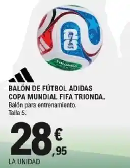 E.Leclerc Balón de fútbol adidas copa mundial fifa trionda oferta