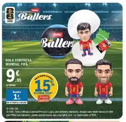 E.Leclerc Bola sorpresa mundial fifa oferta