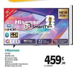 E.Leclerc HISENSE Tv 65" oferta