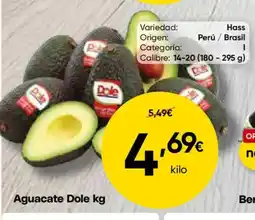FROIZ Aguacate Dole oferta