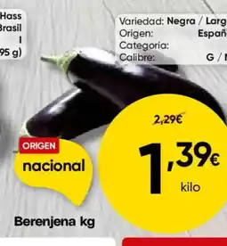FROIZ Berenjena oferta