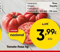 FROIZ Tomate Rosa oferta