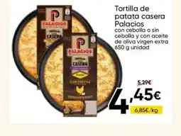 FROIZ PALACIOS Tortilla de patata casera oferta