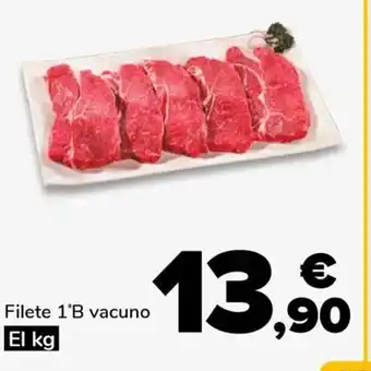 Filete 1'B vacuno