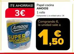 Supeco AMOOS papel cocina oferta