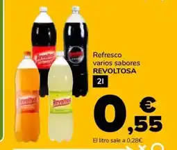 Supeco REVOLTOSA Refresco varios sabores oferta