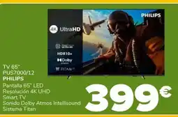 Supeco PHILIPS T 65" PUS7000/12 oferta