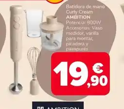 Supeco AMBITION Batidora de mano Curly Cream oferta