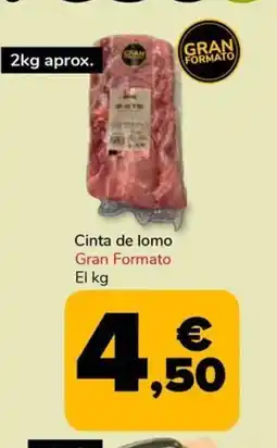 Supeco Cinta de lomo oferta
