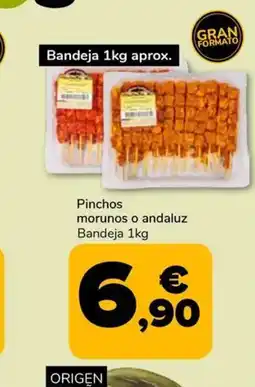 Supeco Pinchos morunos o andaluz oferta