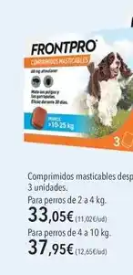 El Corte Inglés Mata - comprimidos masticables desp 3 unidades oferta