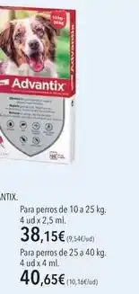 El Corte Inglés Advantix - para perros oferta