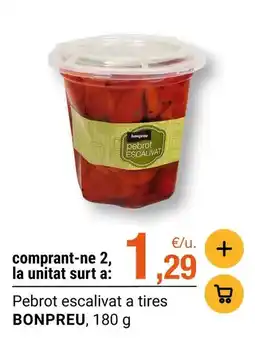 BonpreuEsclat Bonpreu - pebrot escalivat a tires oferta