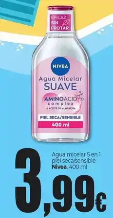 Unide Market Nivea - agua micelar 5 en 1 piel seca/sensible oferta