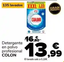 Supeco Colon - detergente en polvo profesional oferta