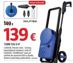 Bauhaus Nilfisk - 'core 125-5 h' oferta