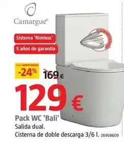 Bauhaus Pack wc bali oferta