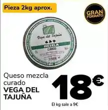 Supeco Vega del tajuña - queso mezcla curado oferta