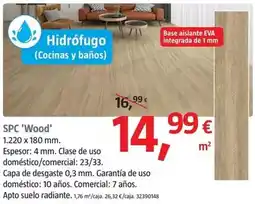 Bauhaus Spc 'wood' oferta