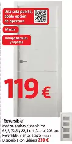 Bauhaus Reversible oferta