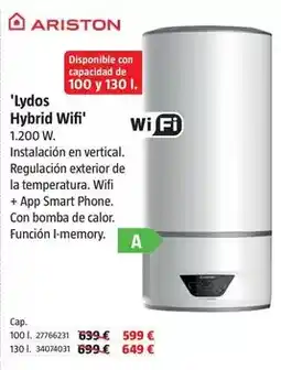 Bauhaus Ariston - 'lydos hybrid wifi' oferta