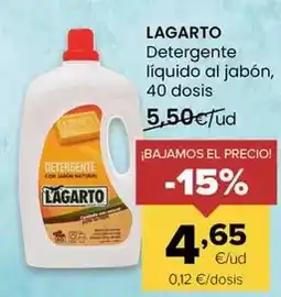 Autoservicios Familia Lagarto - detergente líquido al jabón oferta