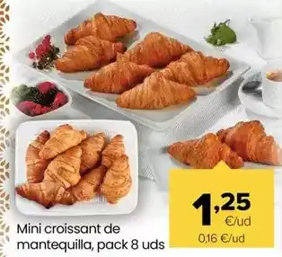 Autoservicios Familia Mini croissant de mantequilla oferta