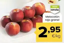 Autoservicios Familia Melocoton rojo granel oferta