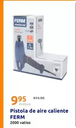 Action Ferm - pistola de aire caliente oferta