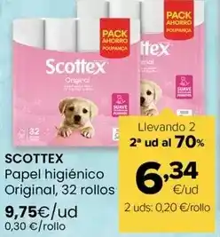 Autoservicios Familia Scottex - papel higienico original oferta