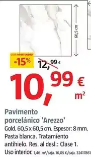 Bauhaus Pavimento porcelanico 'arezzo' oferta