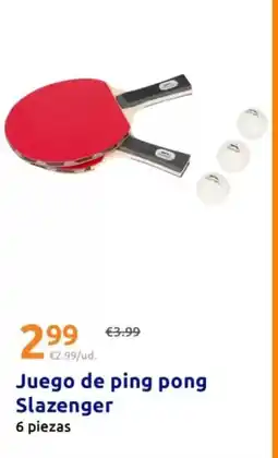 Action Slazenger - juego de ping pong oferta