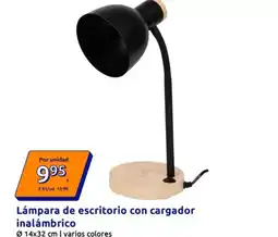 Action Lampara de escritorio con cargador inalambrico oferta