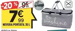 Centrakor Nevera portátil poliéster oferta