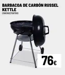 Brico Depôt Kettle - barbacoa de carbón russell oferta