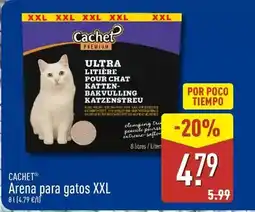 ALDI Cachet - arena para gatos xxl oferta