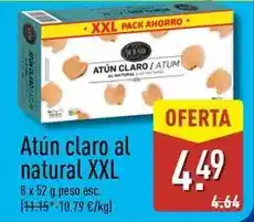 ALDI Atún claro al natural xxl oferta