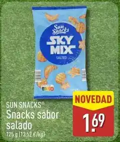 ALDI Sun snacks - snacks sabor salado oferta