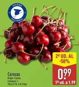 ALDI Cerezas oferta