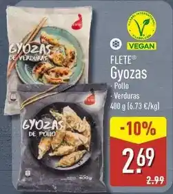 ALDI Flete - gyozas oferta