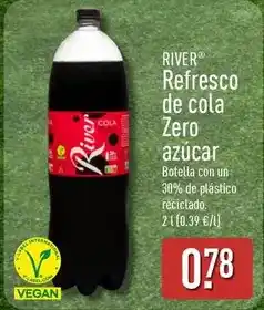 ALDI River - refresco de cola zero azucar oferta