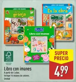 ALDI Libro con imanes oferta