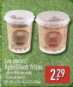 ALDI Sun snacks - aperitivos fritos oferta